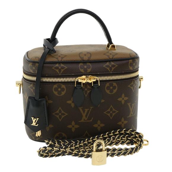 LOUIS VUITTON Monogram Reverse Vanity Nvpm Hand Bag M45165 - Picture 1 of 16